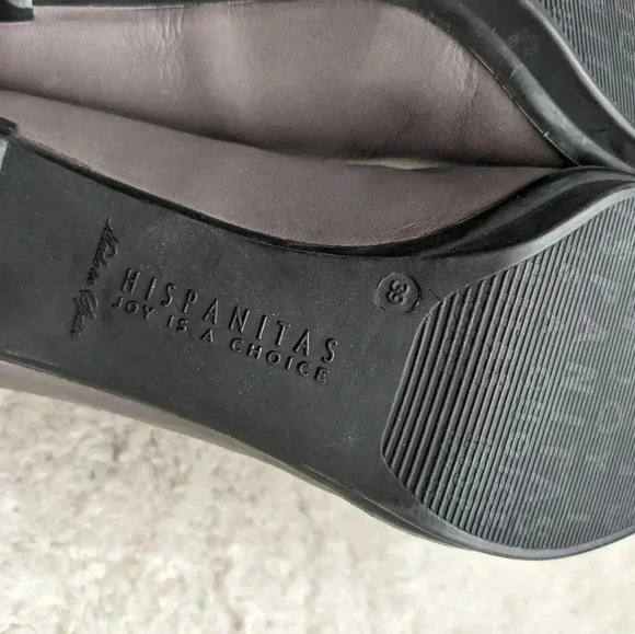 HISPANITAS Heels women shoes LIKE NEW ! Size  39 = 8.5 US - Picture 8 of 10